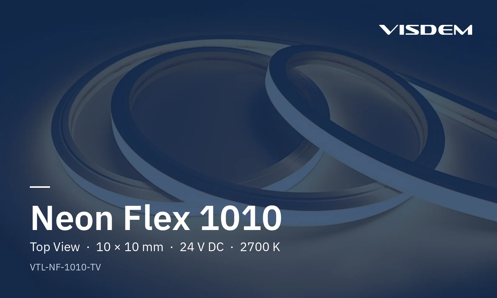 Visdem Neon Flex 1010 silicone neon flex