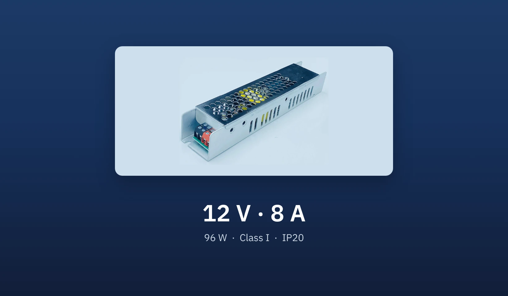 Visdem LED Driver 12 V 8 A